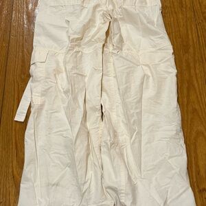 Chic Cream Utility Pants